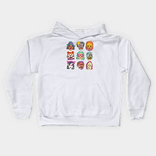 Retro Mask 2 Kids Hoodie